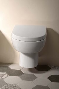 MODIS WC wiszące 52x36cm, białe