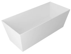 KVADRIE - wanna 1590x650x550mm, kompozyt, objętość 360l, biała połysk