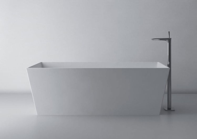 KVADRIE - wanna 1590x650x550mm, kompozyt, objętość 360l, biała połysk