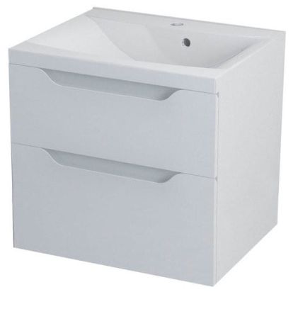 Przejdź do produktu WAVE szafka umywalkowa 60x65x47,8cm, biała
