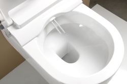CLEAN STAR deska bidetowa, D-ksztalt