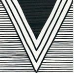 CAPRICE DECO Patchwork B&W 20X20 (EQ-5) (1bal=1m2)