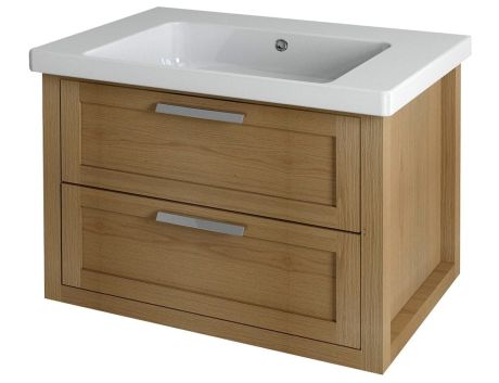 Przejdź do produktu LARITA szafka umywalkowa 71x55x48cm, dąb natural