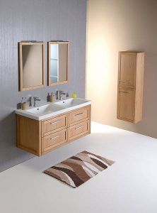 LARITA szafka umywalkowa 120x55x48cm, dąb natural