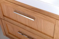 LARITA szafka umywalkowa 120x55x48cm, dąb natural