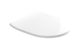 FLO deska WC SLIM Soft Close , duroplast, biała