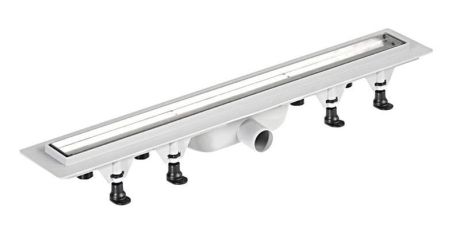 Przejdź do produktu TILE odpływ liniowy z rusztem ze stali nierdzewnej do płytek, L-820mm, DN40