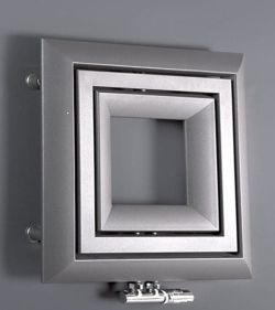 PROPOLI grzejnik 650x650mm, 380 W,srebrny ze strukturą