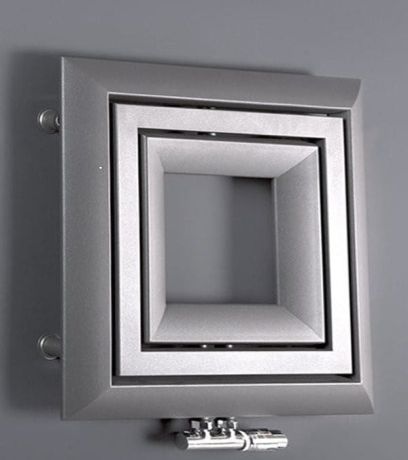 Przejdź do produktu PROPOLI grzejnik 650x650mm, 380 W,srebrny struktura