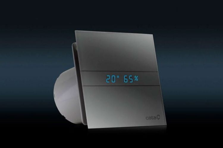 E-120 GTH wentylator łazienk. osiowy z elektr. wył. czas.6W/11W, wylot 120mm, bi