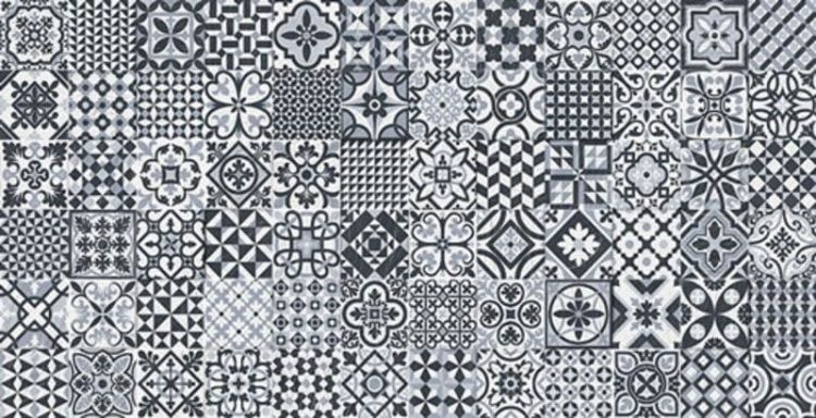 HERITAGE Deco Black 32x62,5 (kart.=1m2)