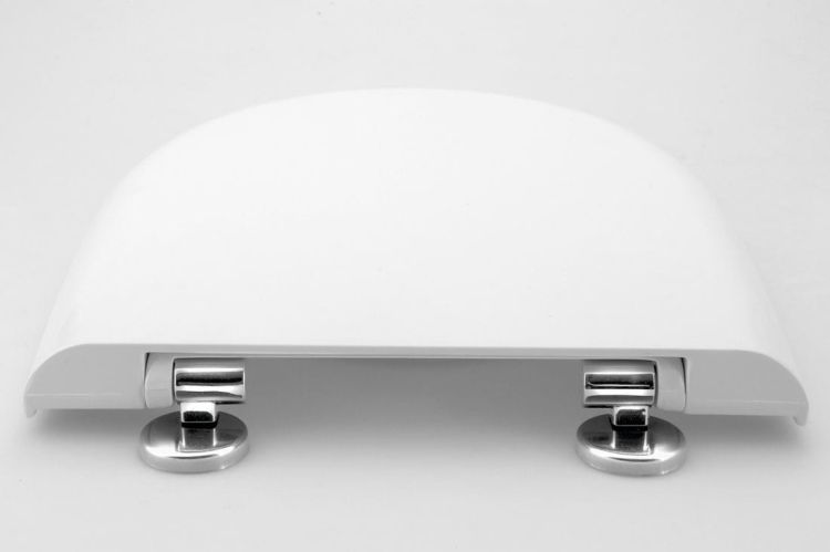 ABSOLUTE / RIGA deska WC Soft Close, duroplast, biała