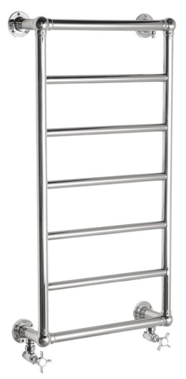 UNO grzejnik retro 493x951mm, 175 W, stal nierdzewna polerowana