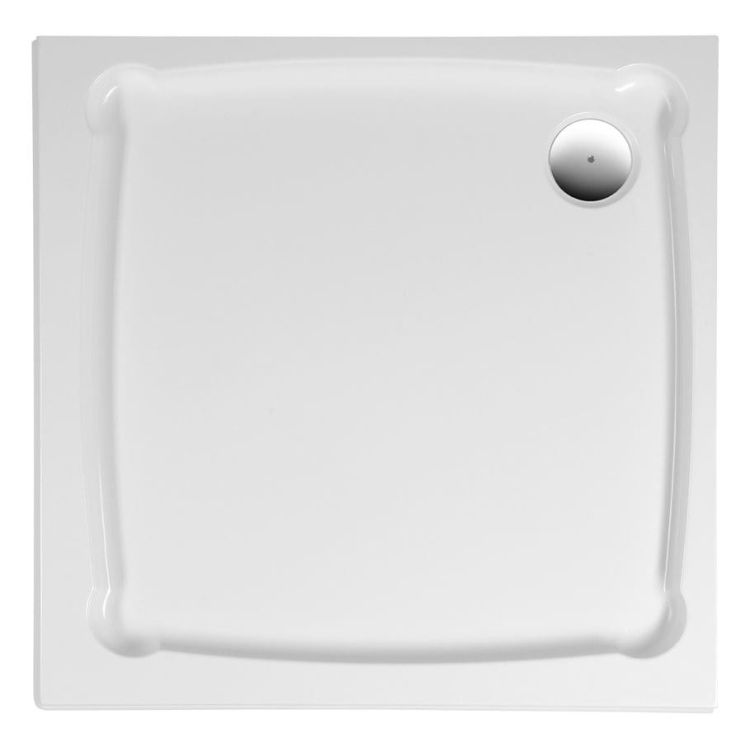 DIONA brodzik kompozytowy, kwadrat 90x90x7,5cm