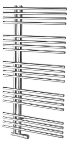 Przejdź do produktu NYMPHA grzejnik łazienkowy 600x1122mm, chrom