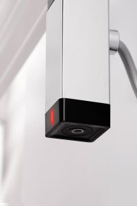 ONE grzałka elektryczna z termostatem, 200W, chrom