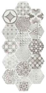 HEXATILE CEMENT Garden Grey17,5x20 (EQ-10D) (1bal=0,71m2)