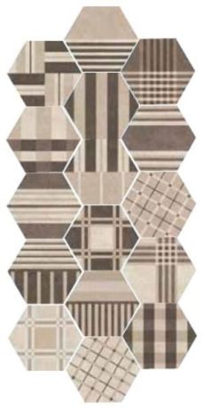 Przejdź do produktu HEXATILE CEMENT płytki podłogowe Geo Sand 17,5x20 (EQ-10D) (0,714m2)