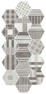 HEXATILE CEMENT Geo Grey17,5x20 (EQ-10D) (1bal=0,71m2)