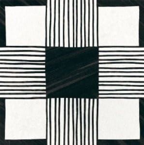 Przejdź do produktu CAPRICE DECO płytki podłogowe Cloth B&W (EQ-5) (1m2)