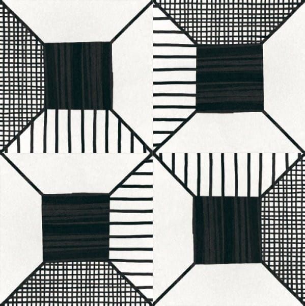 CAPRICE DECO Block B&W (EQ-5) (1bal=1m2)