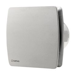 LEX łazienkowy wentylator osiowy, 15W, wylot 100mm, stal nierdzewna