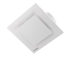 TECTO wentylator stropowy osiowy z wył. czasowym, 20W, wylot 100mm, biały