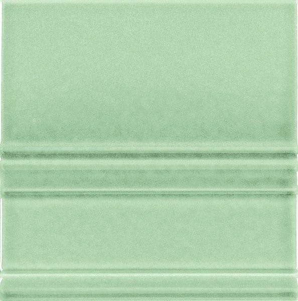 MODERNISTA Rodápie Clasico C/C Verde Claro 15x15