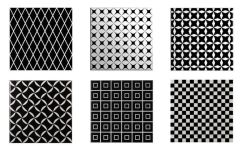 BLACK&WHITE Decor Mix 20X20 (1bal=1m2)