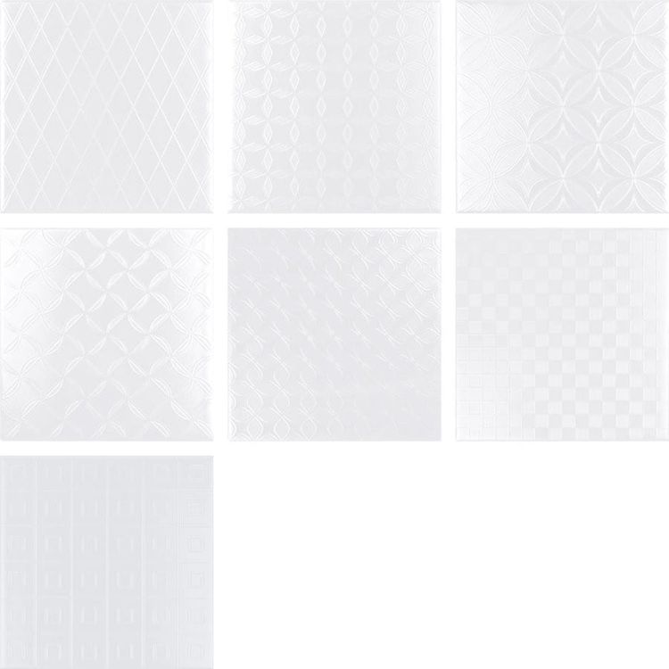 BLACK&WHITE Decor Blanco 20X20 (1bal=1m2)