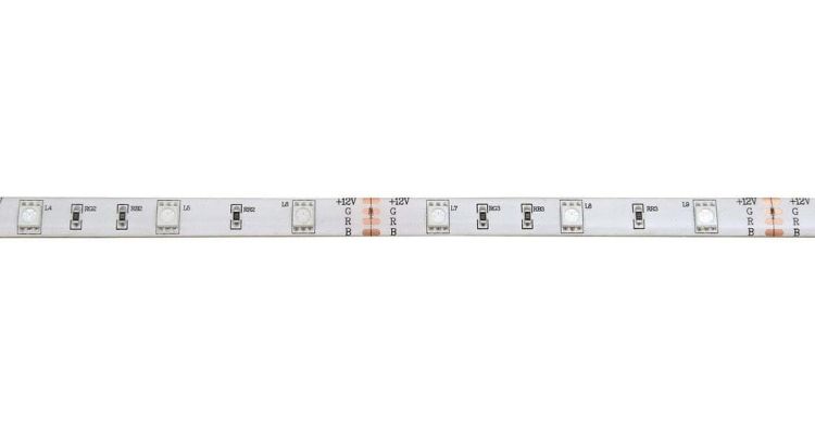 LED taśma wodoodporna 7,2W/m, samoprzylepna, RGB
