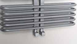 ASTRA grzejnik 600x1170 mm, 850 W, kolor srebrny