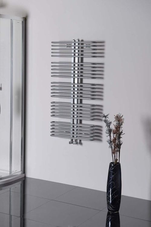 ASTRA grzejnik 600x1170 mm, 850 W, kolor srebrny