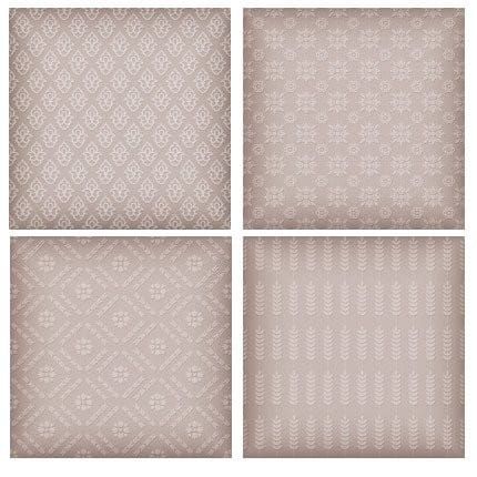 Przejdź do produktu TENDER Decor Nostalgic 15x15 (1bal=1m2)