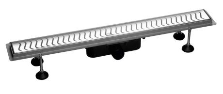 Przejdź do produktu FLUE odpływ liniowy z rusztem, długość 630x115x82mm, stal nierdzewna