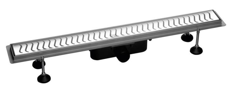 FLUE nierdzewny kanalik z rozstem, długość 930x115mm, wysokośćm 82mm