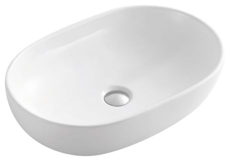 Przejdź do produktu CALEO umywalka ceramiczna nablatowa 60x42cm, biały