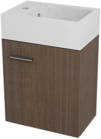 Przejdź do produktu LATUS V szafka umywalkowa 35,6x40x23 cm, sosna rustykalna (LT053)