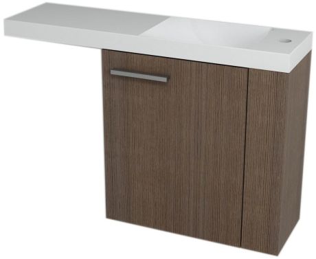 Przejdź do produktu LATUS VI szafka umywalkowa 50x50x22 cm, prawa, sosna rustykalna