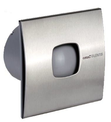 Przejdź do produktu SILENTIS 10 INOX T wentylator łazienkowy, osiowy, czasowy,15W,O100mm, stal nierdzewna mat