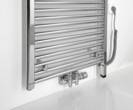 Przejdź do produktu ALYA grzejnik łazienkowy 600x1760 mm, podłączenie centralne, chrom