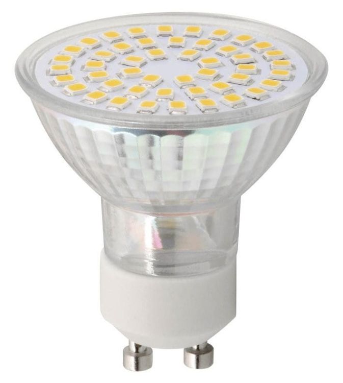 LED żarówka 4W, 230V, GU10, ciepła biel, 281lm
