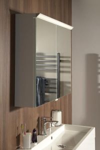 TOBI LED szafka  z oświetleniem LED 100x73x17cm, kolor bialy