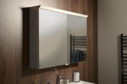 TOBI LED szafka  z oświetleniem LED 80x63x17cm, kolor bialy