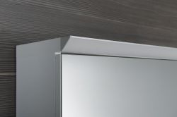 TOBI LED szafka  z oświetleniem LED 80x63x17cm, bezdotykowy, biała