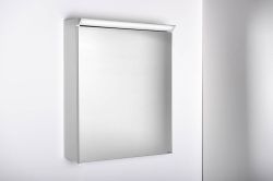 TOBI LED szafka  z oświetleniem LED 60x73x17cm, bezdotykowy, biała
