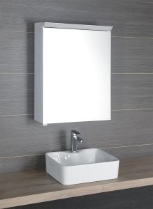 TOBI LED szafka  z oświetleniem LED 50x73x17cm, kolor bialy