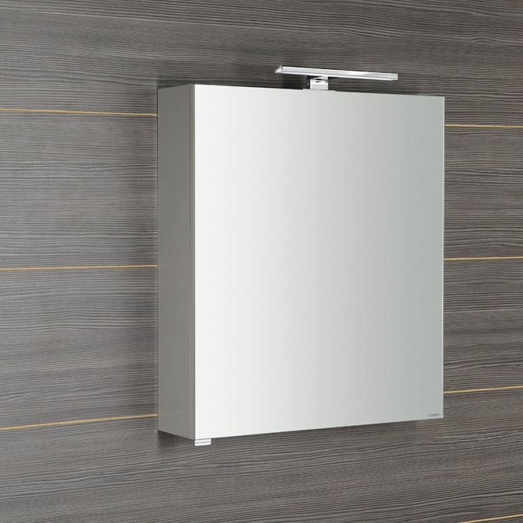 RIWA LED szafka z oświetleniem LED, 50x70x17cm, biały
