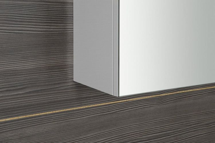 RIWA LED szafka z oświetleniem LED, 80x60x17cm, kolor bialy