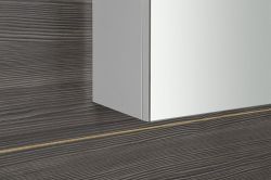 RIWA LED szafka z oświetleniem LED, 100x70x17cm, kolor bialy